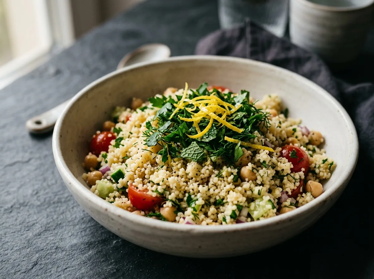 Couscous mit Kräutern