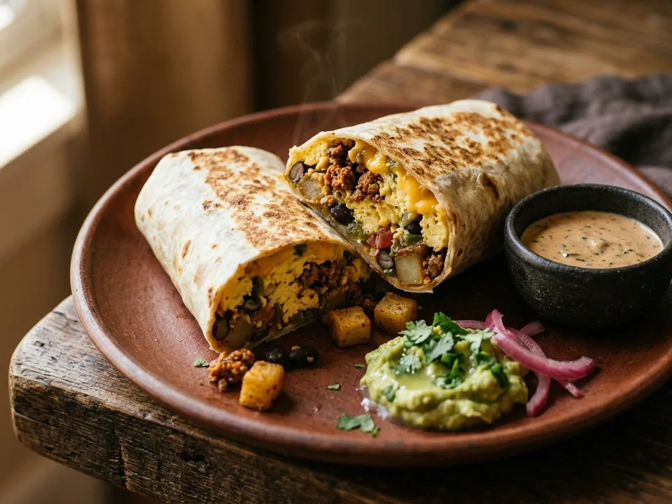 Frühstücks-Burrito