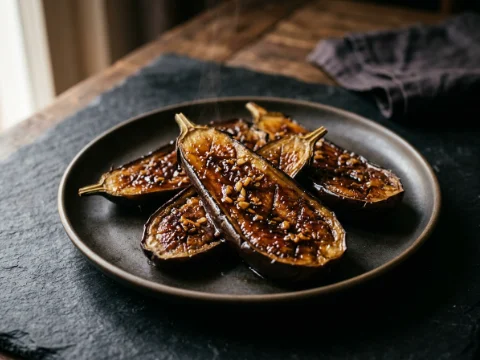 Miso-Aubergine