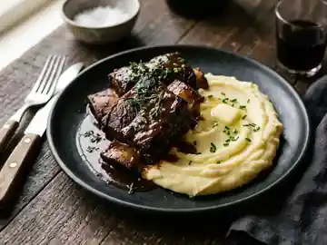 Geschmorte Beef Ribs