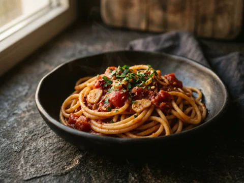 Bucatini all'Arrabbiata