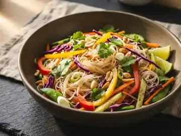 Bunter Glasnudelsalat