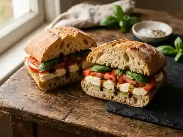 Caprese-Sandwich