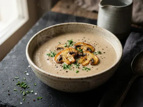 Champignoncremesuppe