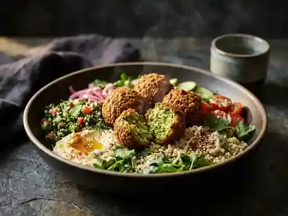 Falafel-Bowl