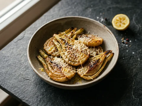 Fenchel mit Parmesan