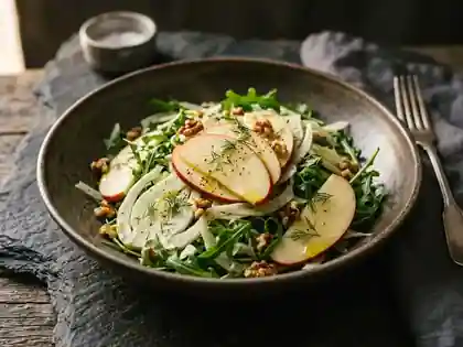 Fenchel Rucola Apfelsalat