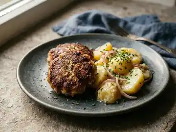 Frikadellen mit Kartoffelsalat