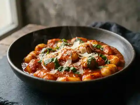 Gnocchi in Tomatensoße