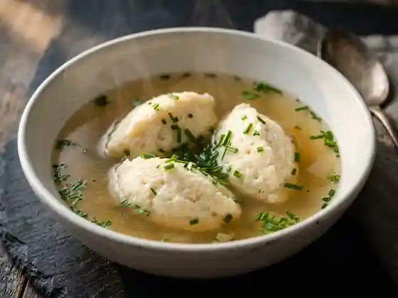 Grießklößchensuppe