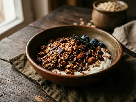 Joghurt-Bowl mit Granola & Früchten