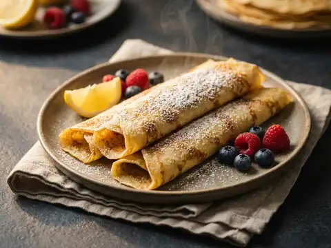 Klassische Pfannkuchen