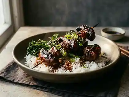 Koreanisches Pilz-Bulgogi