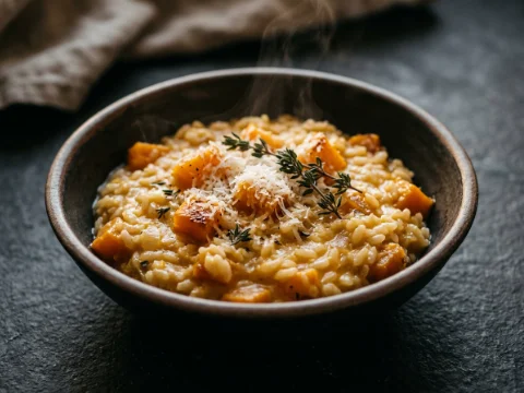 Butternut-Kürbis-Risotto