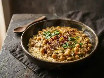 Marokkanischer Kichererbsen-Eintopf