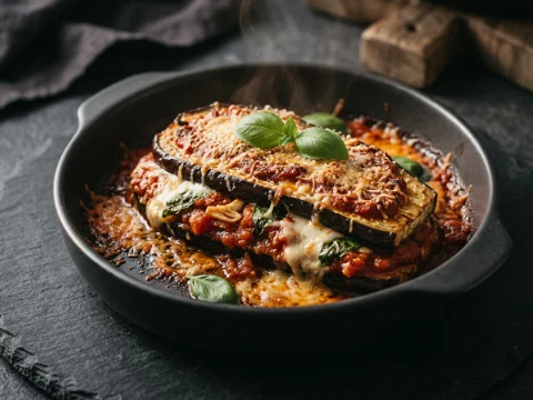Melanzane alla Parmigiana – Auberginen-Parmesan
