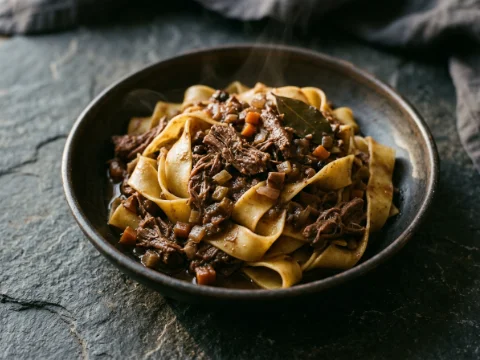Pappardelle mit Wildragù
