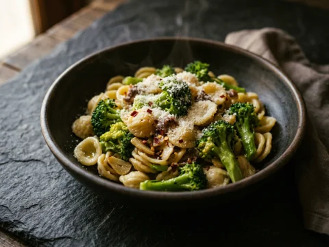 Pasta con i Broccoli (apulische Art)
