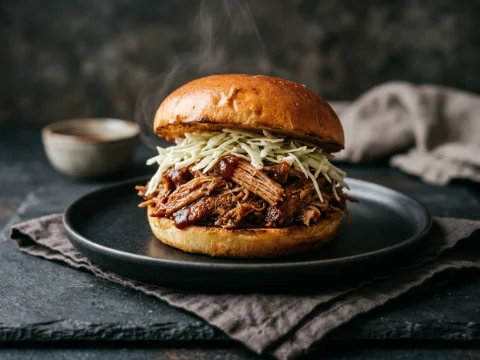 Pulled Pork Burger