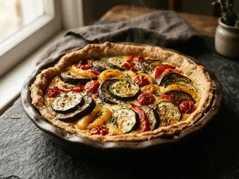 Ratatouille-Quiche