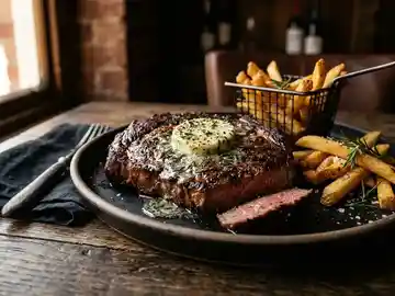 Ribeye-Steak perfekt gebraten