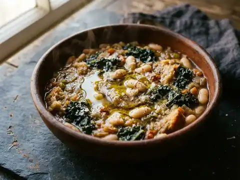 Ribollita – Toskanischer Bohneneintopf