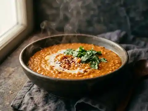 Rotes Dhal zum Einfrieren