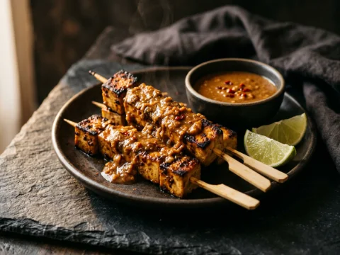 Tofu-Satay