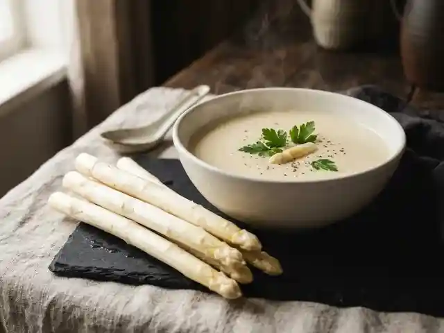 Spargelcremesuppe