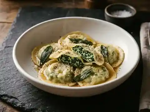 Spinat Ricotta Ravioli