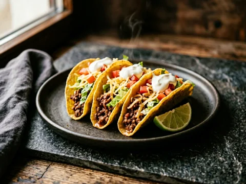 Tacos mit Hackfleisch