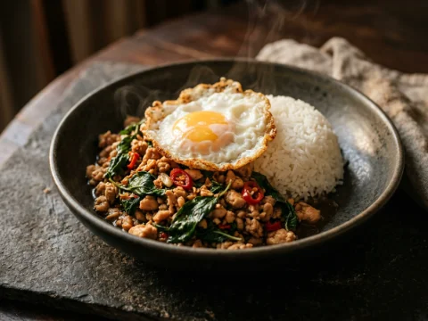 Thai Basil Chicken (Pad Krapow Gai)