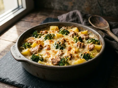 Thunfisch-Brokkoli-Auflauf