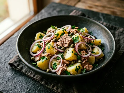Thunfisch-Kartoffel-Salat