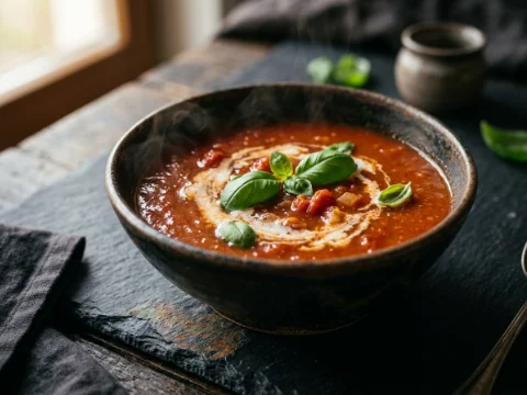 Klassische Tomatensuppe