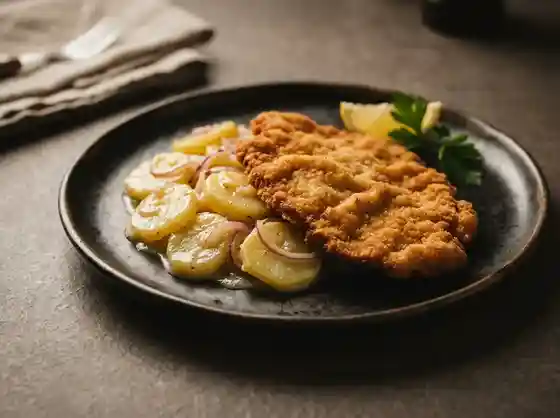 Wiener Schnitzel mit Kartoffelsalat