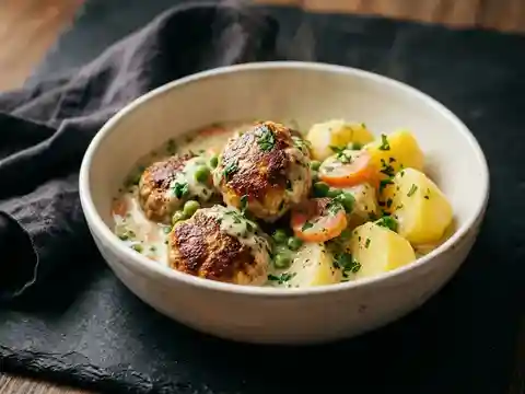 Wikingertopf mit Hackbällchen