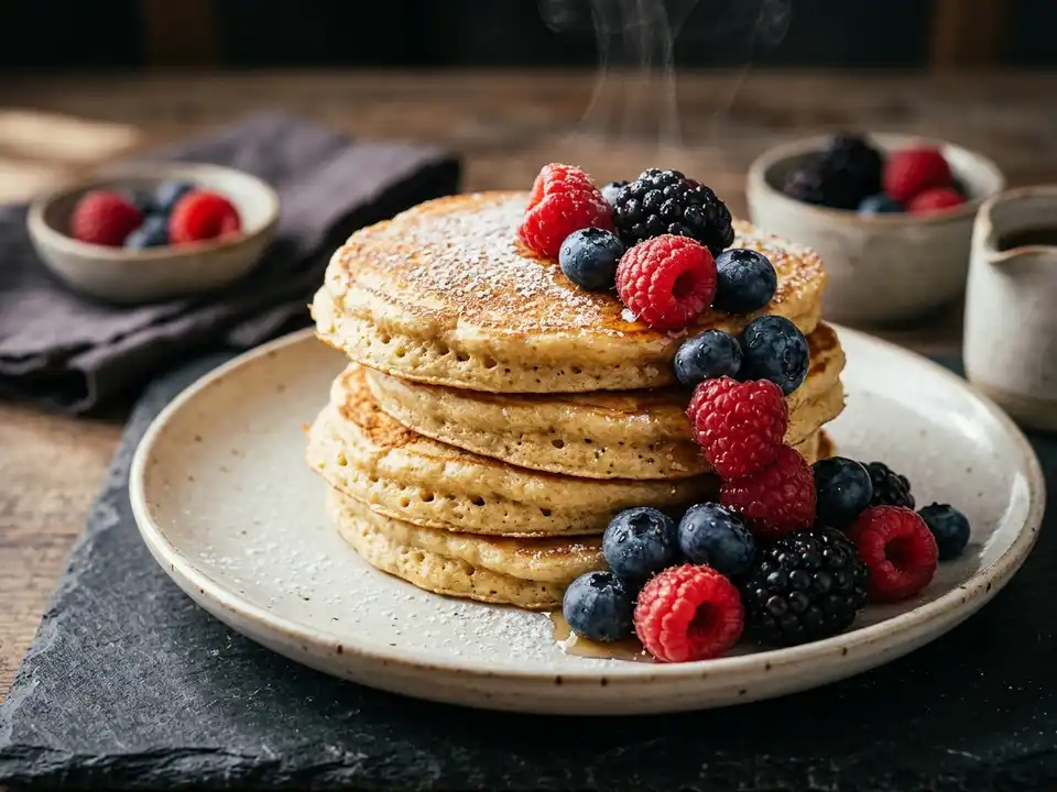 Protein-Pancakes mit Quark