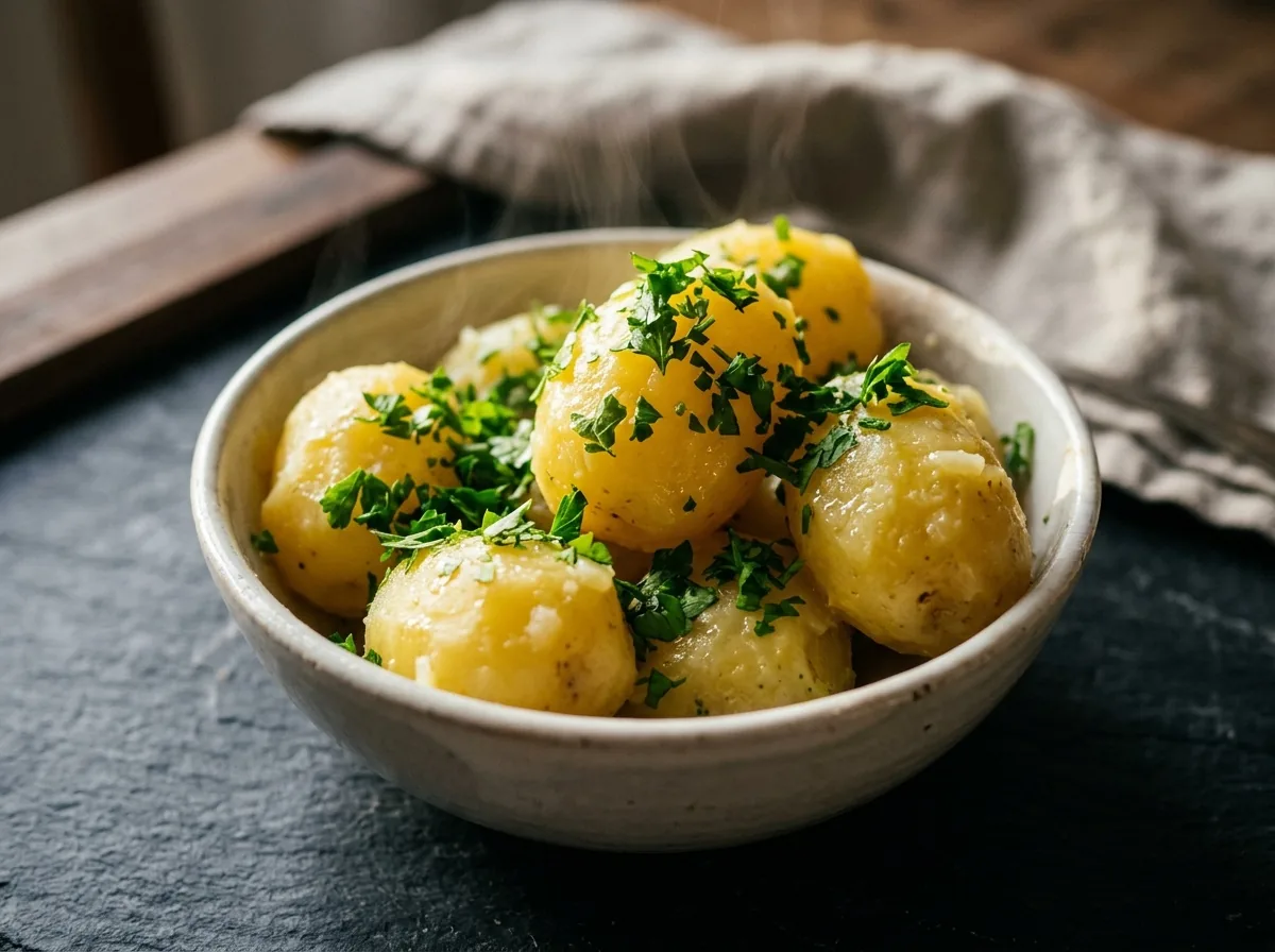 Salzkartoffeln mit Petersilie